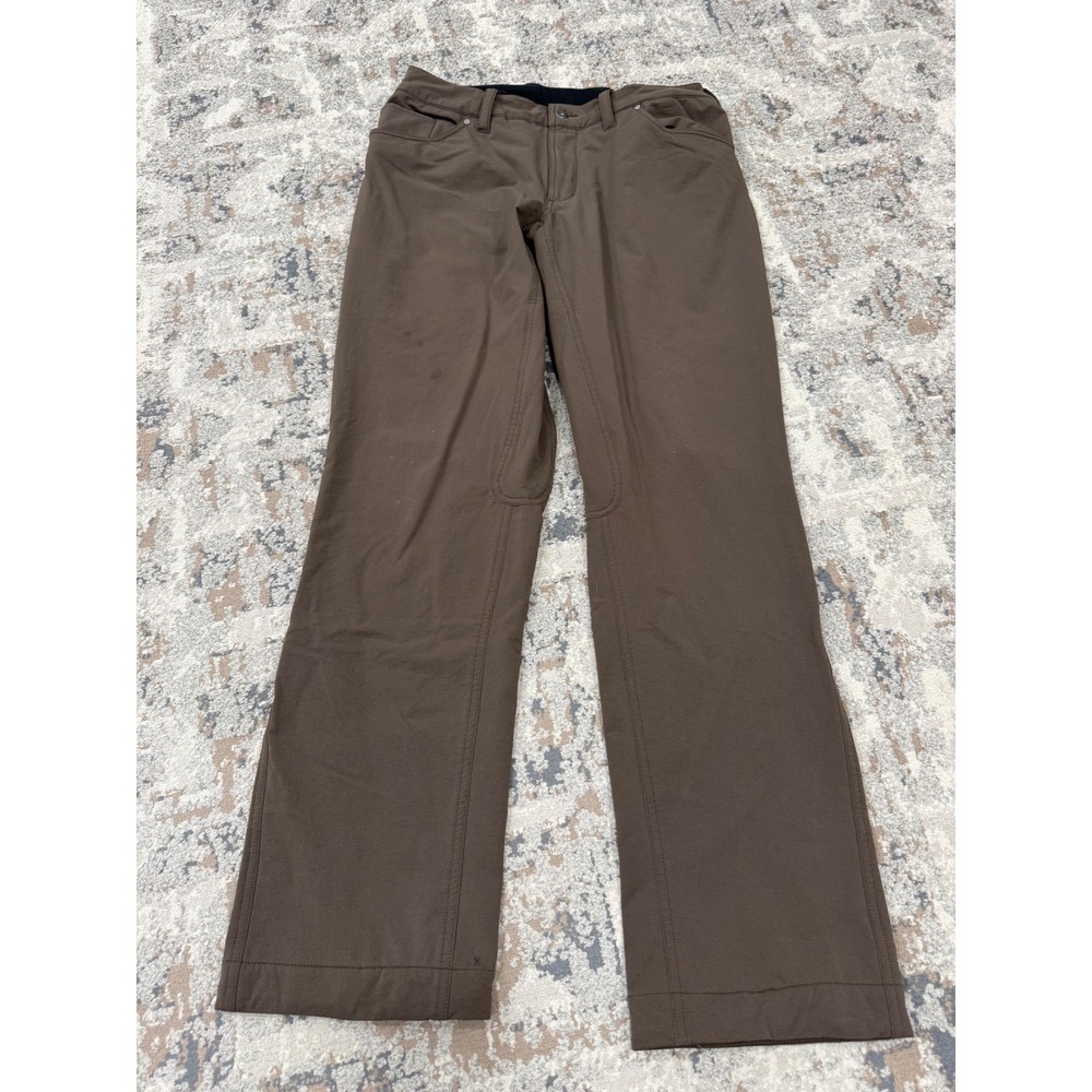 Showers Pass Rogue Mens 34 Brown Cycling Pants Nylon Spandex Tech Commuter